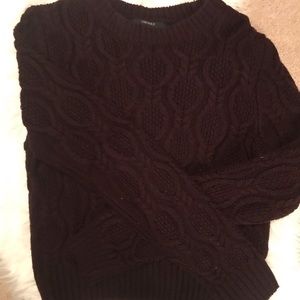 Crop sweater